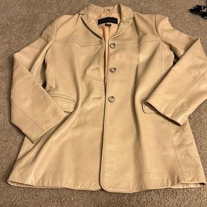 Vintage banana republic genuine leather jacket size small